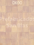 Adoquin Lecrin 20x20x8 OXIDO.